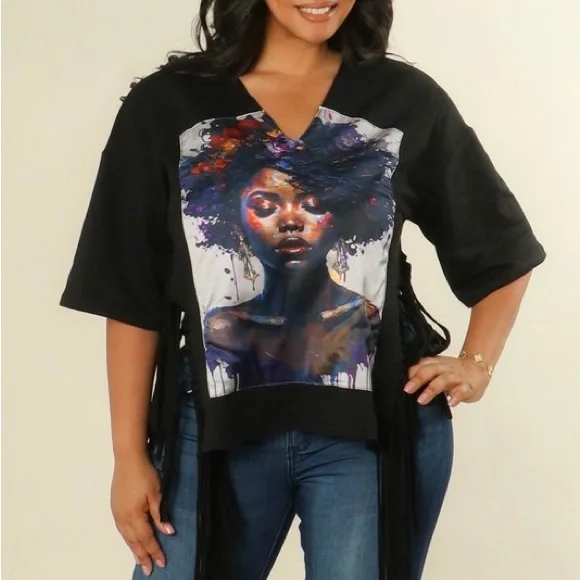 Black Girl Power Tee - Picture 2 of 2